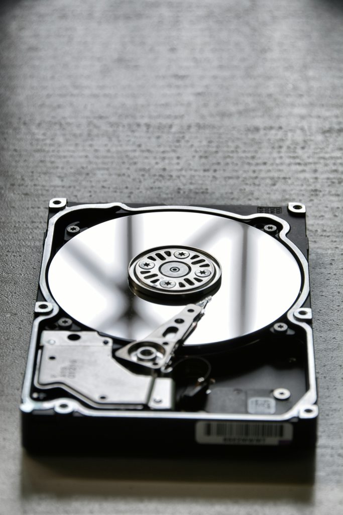 Récupération de données sur disque dur mécanique endommagé.