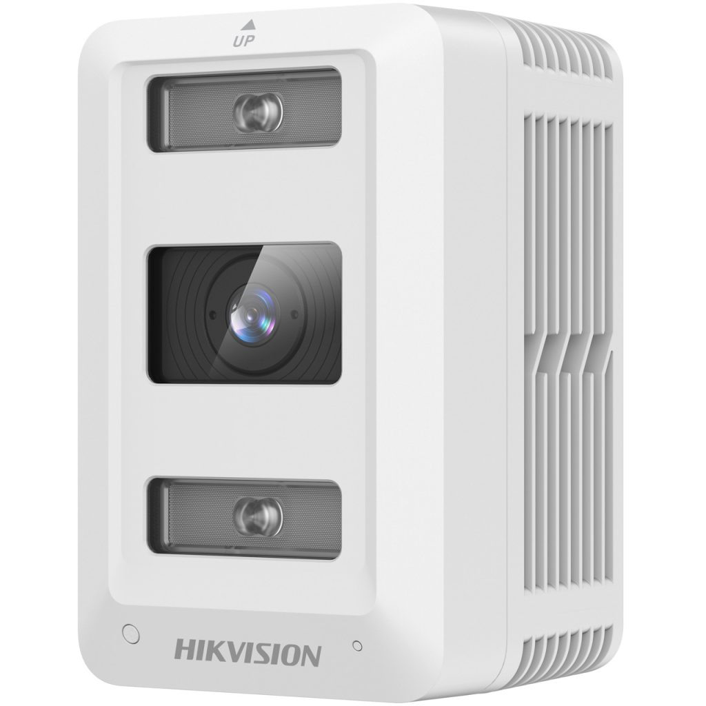 Dispositif de sécurité mural Hikvision pour contrôle d'accès intelligent.